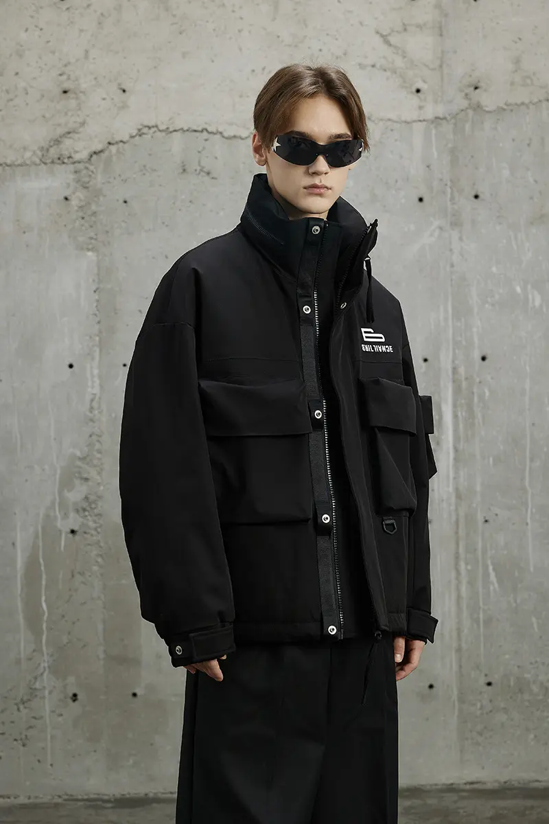 Men's Outdoor Down Jacket Detail 1