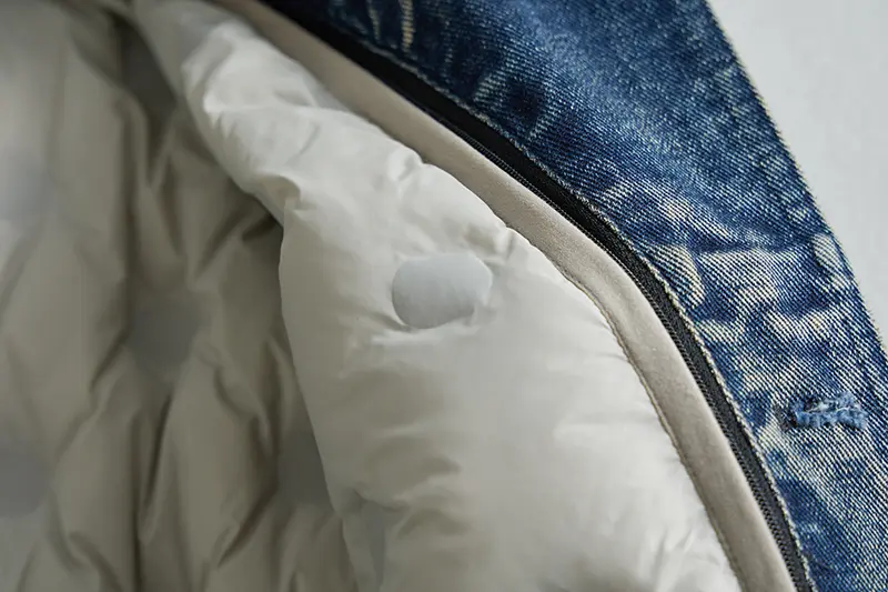 Down Denim Jacket Customization