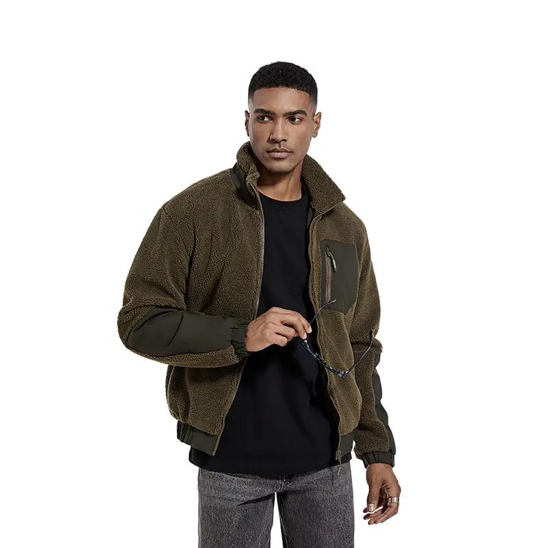 China ZD stand-up collar casual mens fleece jacket Factories, Company