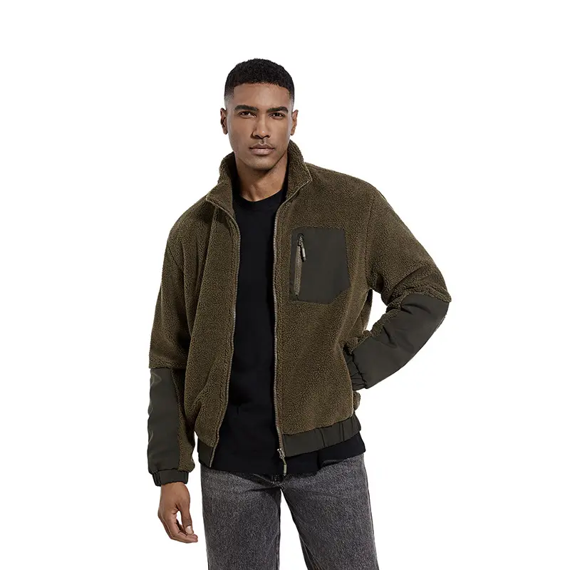 China ZD stand-up collar casual mens fleece jacket Factories, Company