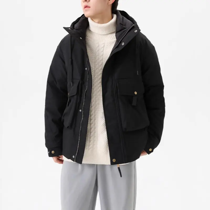 Custom ZD 90/10 white down black puffer jacket Factory, Products