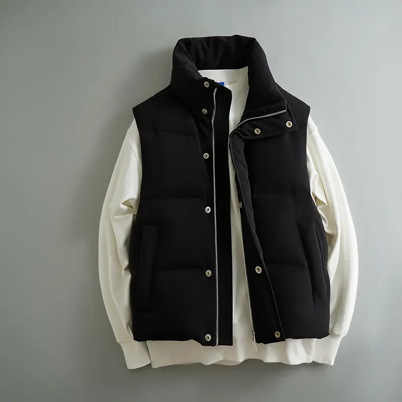 ODM ZD embroidery back down jacket vest Supplier, Product