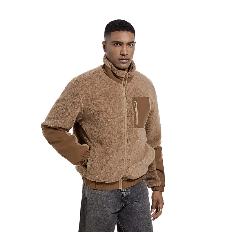 China ZD stand-up collar casual mens fleece jacket Factories, Company