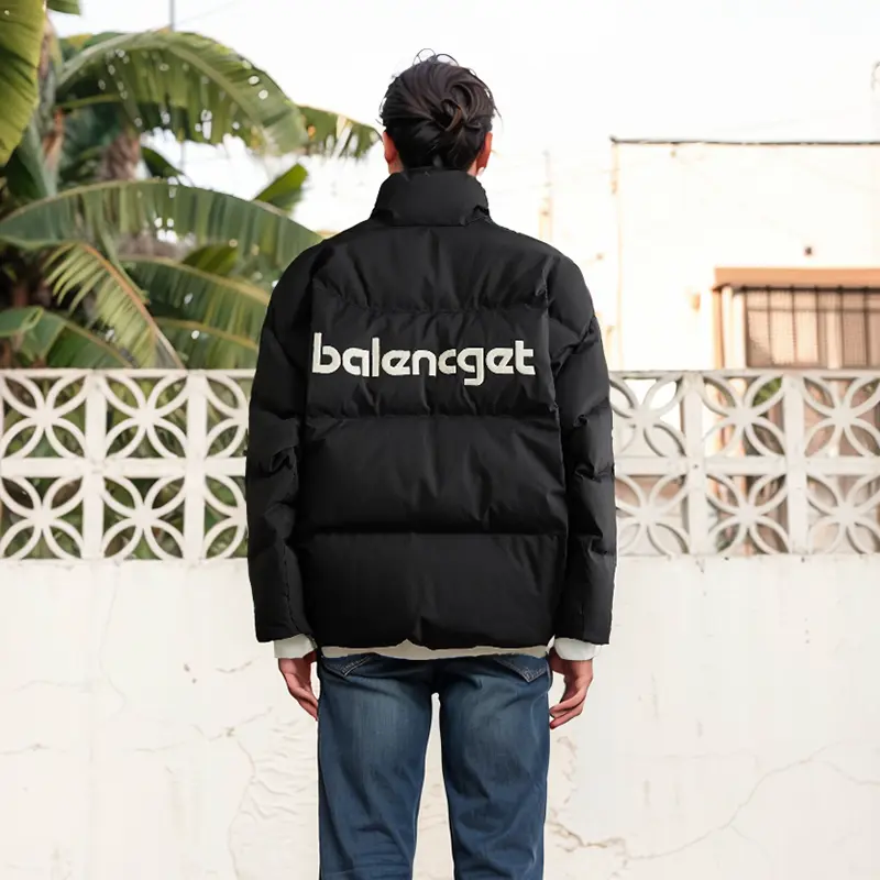 Custom ZD custom embroidery puffer down jacket men Company, Product