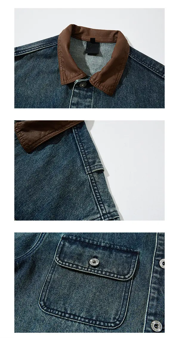 Denim jacket detail 1