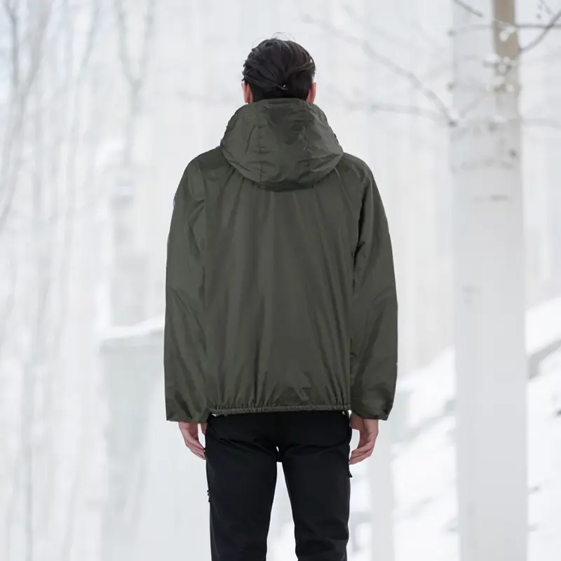 ODM ZD camo print reversible men windbreaker jacket Manufacturers, Supplier