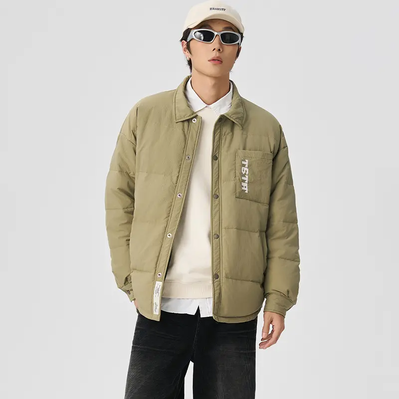 China ZD light weight oversized down jacket men Suppliers, Factory