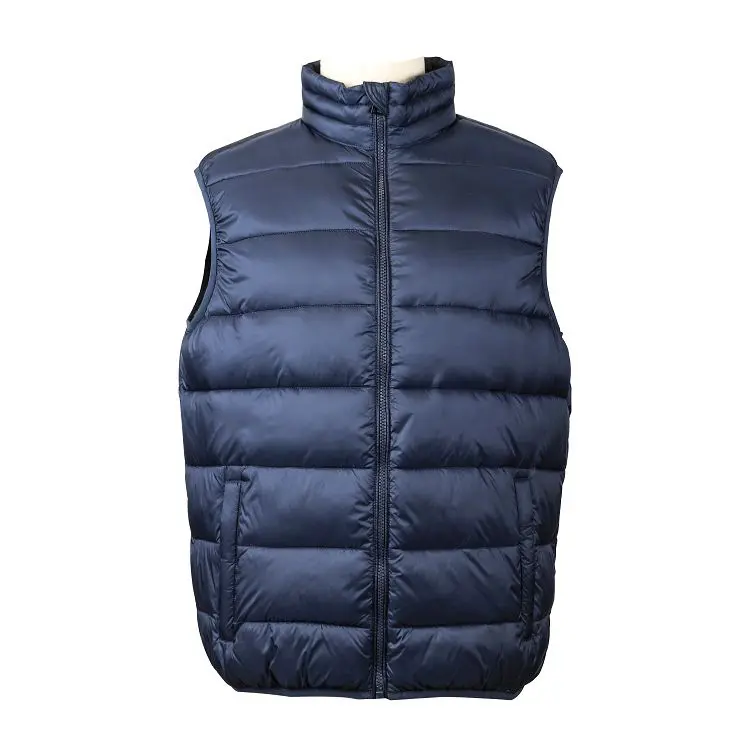 ODM ZD Men's custom sleeveless puffer jacket Company, Product