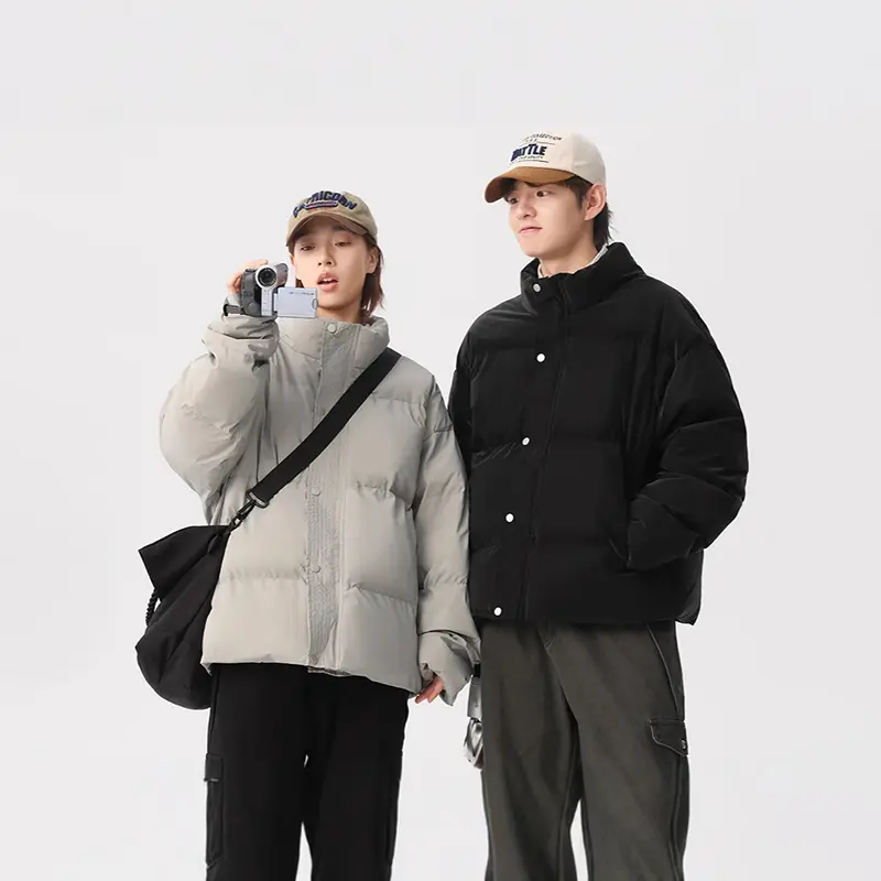 China ZD elastic cuff & bottom mens black puffer jacket Manufacturers, Factories