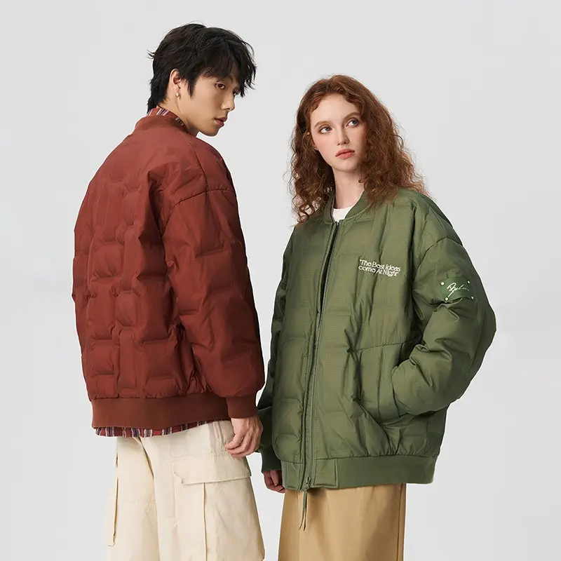 China ZD rib collar plus size down jacket men Factory, Companies
