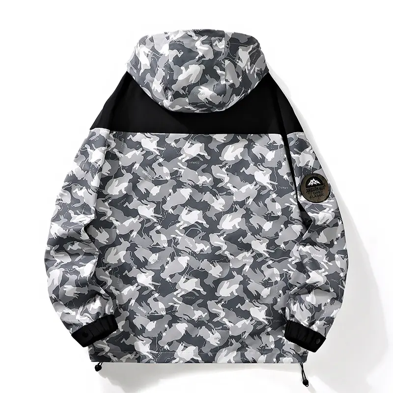 Wholesale ZD custom camo print mens outdoor jackets Supplier, Suppliers