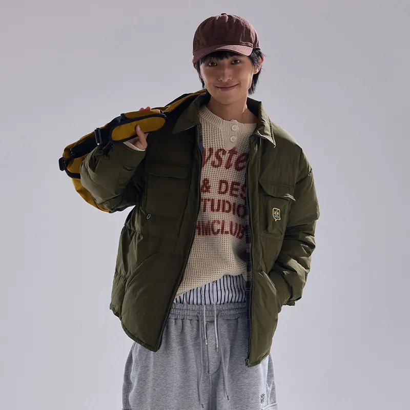 China ZD casual white down mens puffer jacket Suppliers, Product