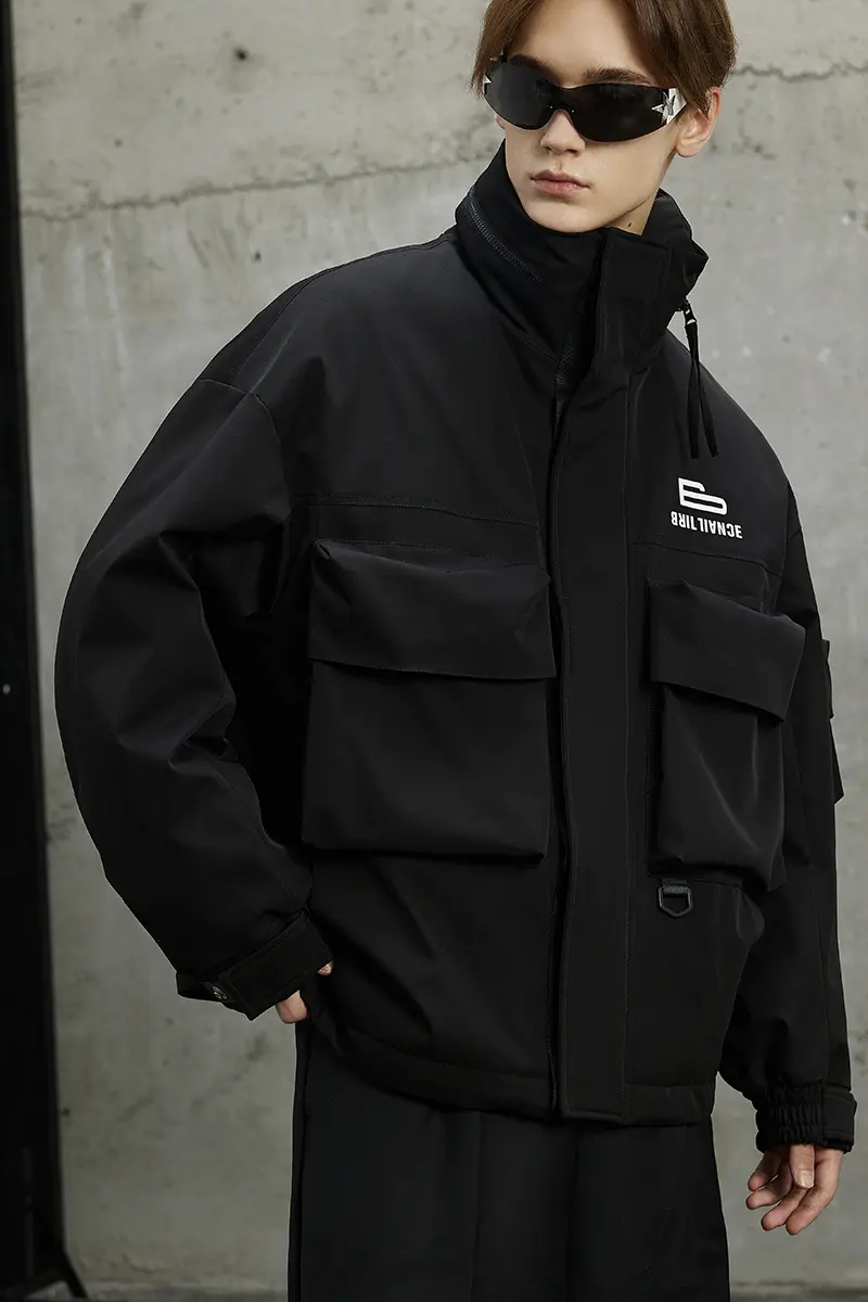 Men's Outdoor Down Jacket Detail 2