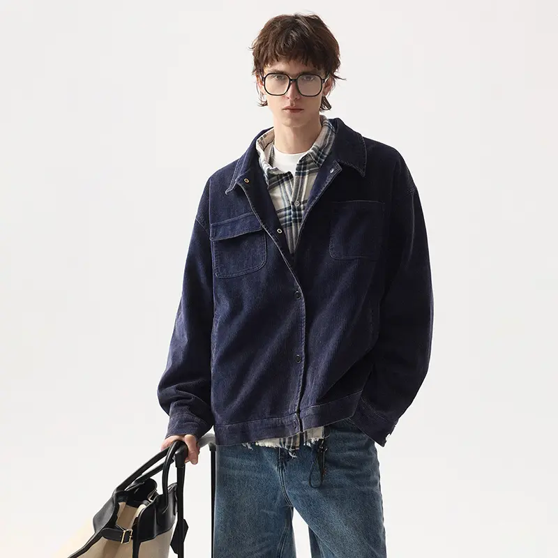 Wholesale ZD Distressed washed work oversized denim jacket Manufacturers, Company