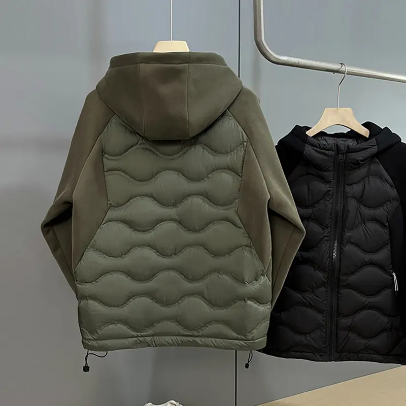 Men's down jacket detail 4