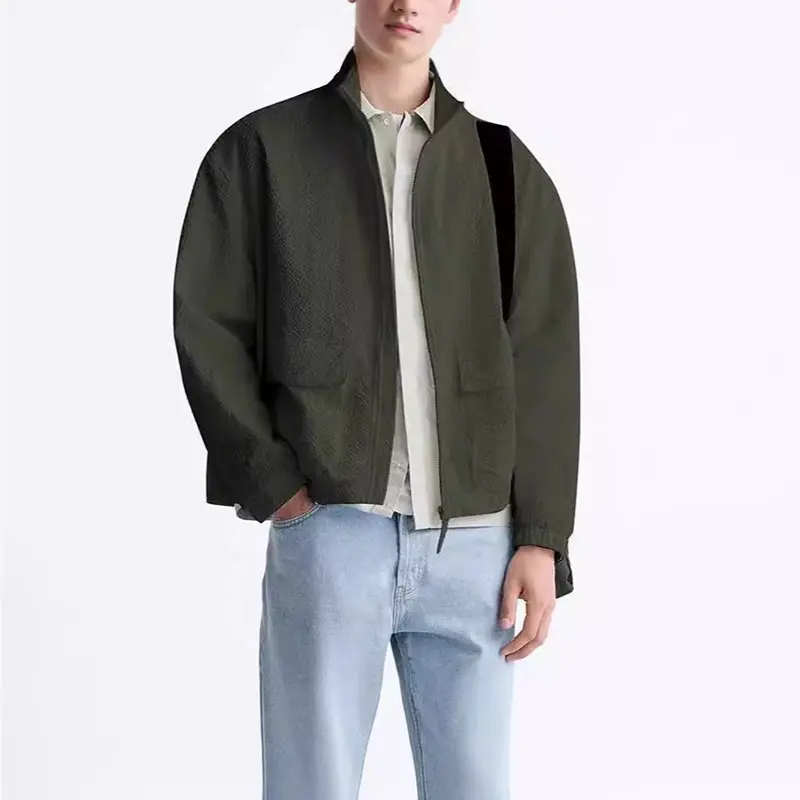 China ZD oversized unisex vintage bomber jacket Suppliers, Factory
