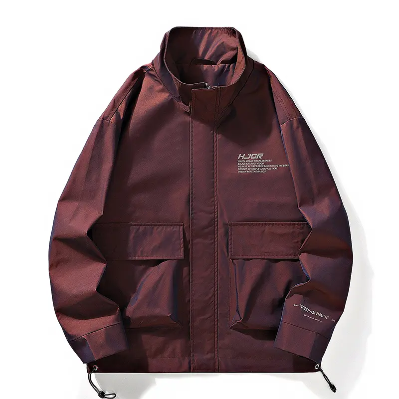 Wholesale ZD custom design print mens windbreaker jacket Manufacturers, Companies