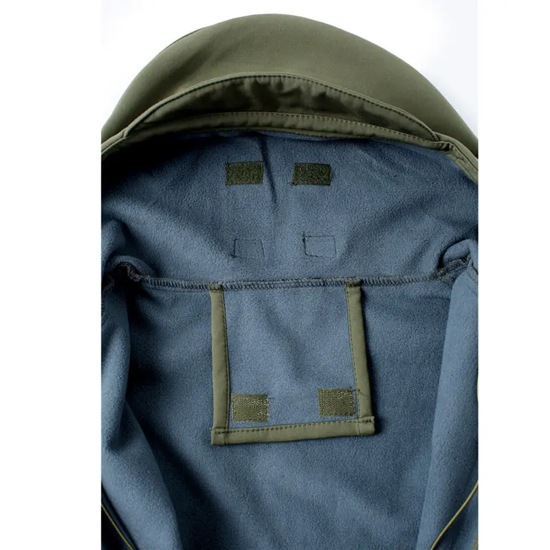 Outdoor fleece jacket material texture