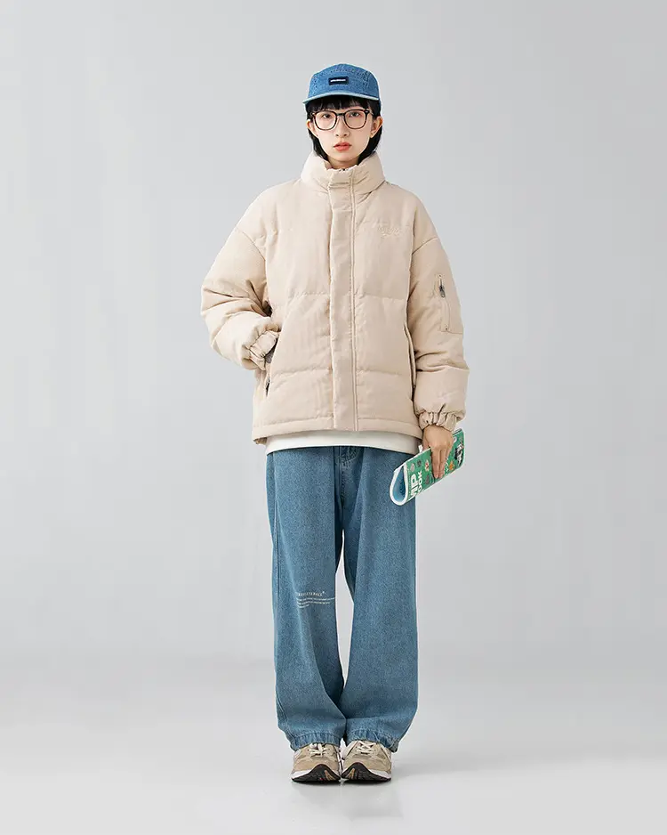 Unisex Down Jacket Detail 1