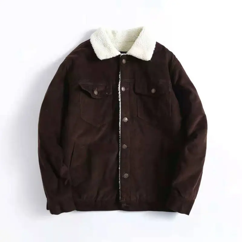 ODM ZD sherpa collar classical corduroy jacket Supplier, Factory