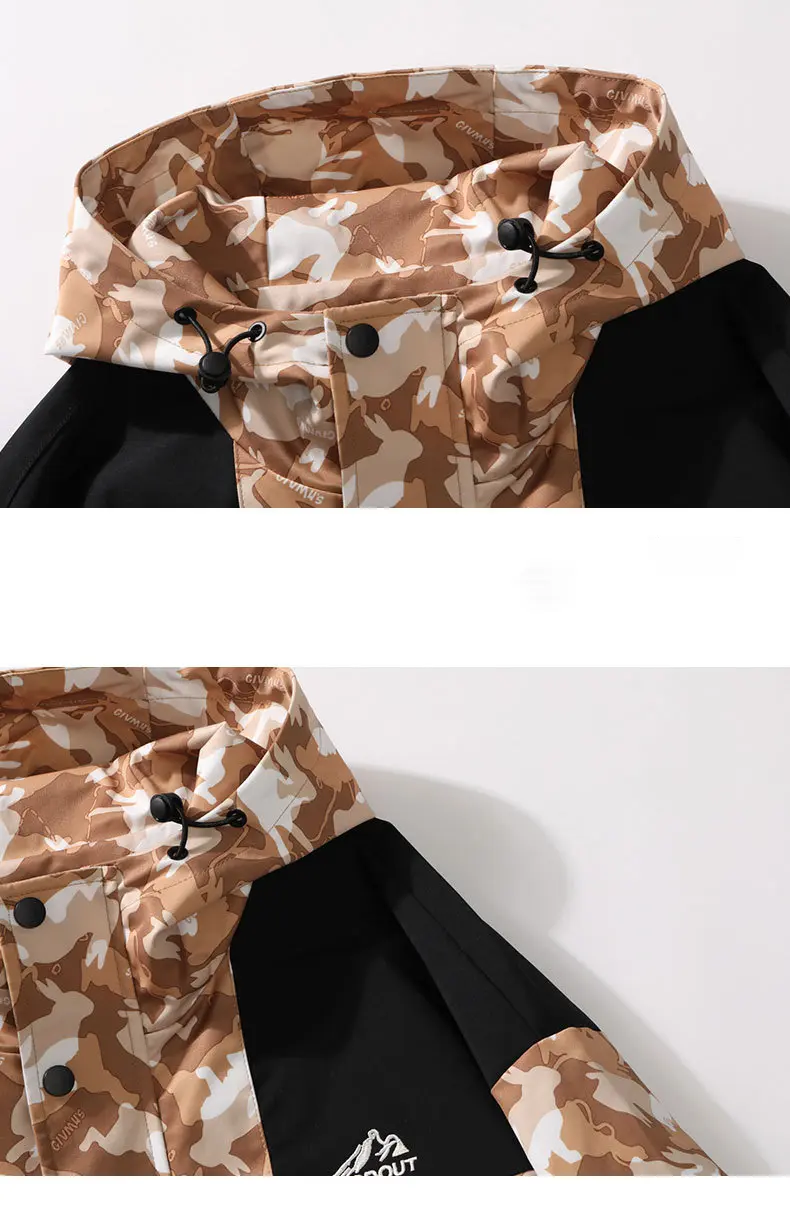 Outdoor Sports Jacket Front View