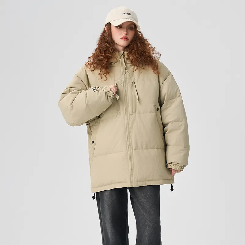 OEM ZD plus size hooded down jacket women Factories, Companies
