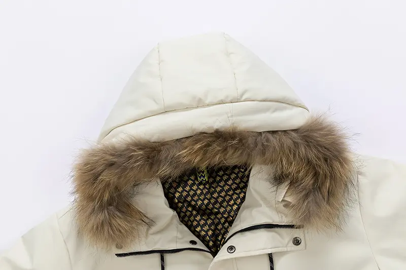 Men's Long Down Jacket Front View