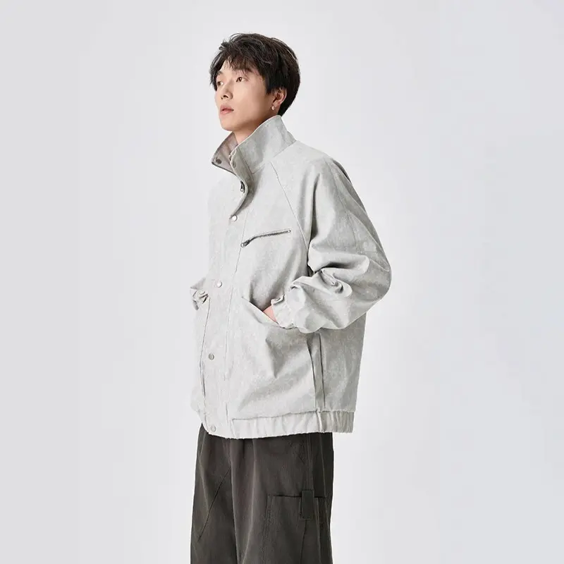 OEM ZD casual workwear vintage bomber jacket Manufacturers, Factories