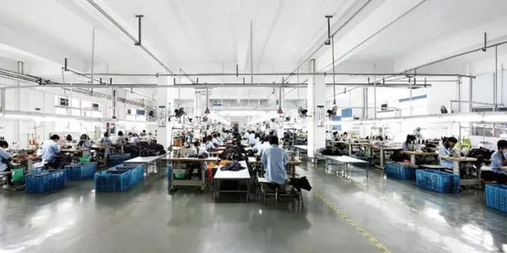 Zhongda Wincome factory sewing and assembly department