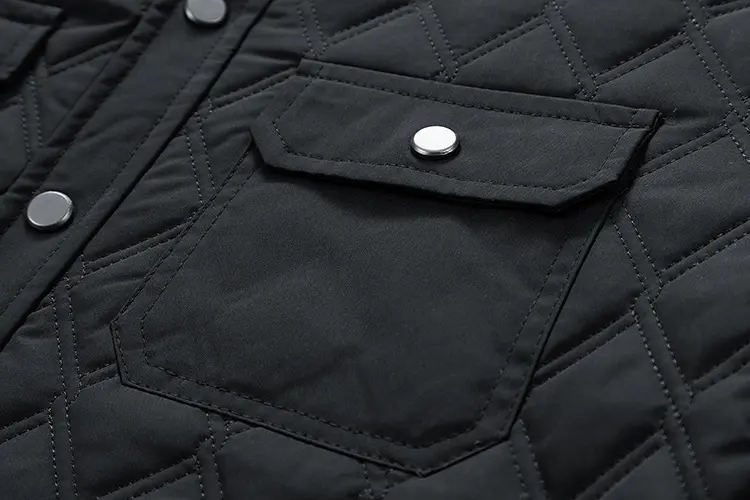 Men's Baseball Jacket Detail 3
