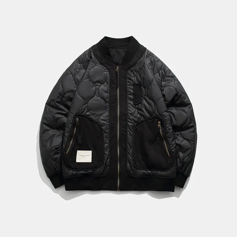 Custom ZD big pocket light weight winter puffer jacket Manufacturer, Product