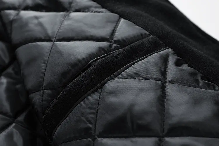 Men's Baseball Jacket Detail 1