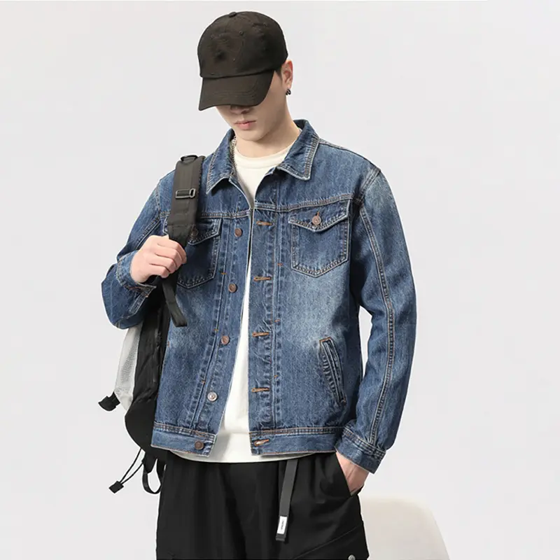 China ZD classical washing denim bomber jacket Companies, Products