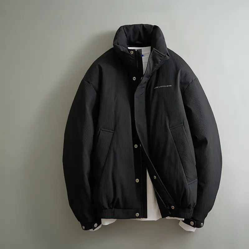 OEM ZD stand collar men’s puffer down jacket Manufacturers, Factories