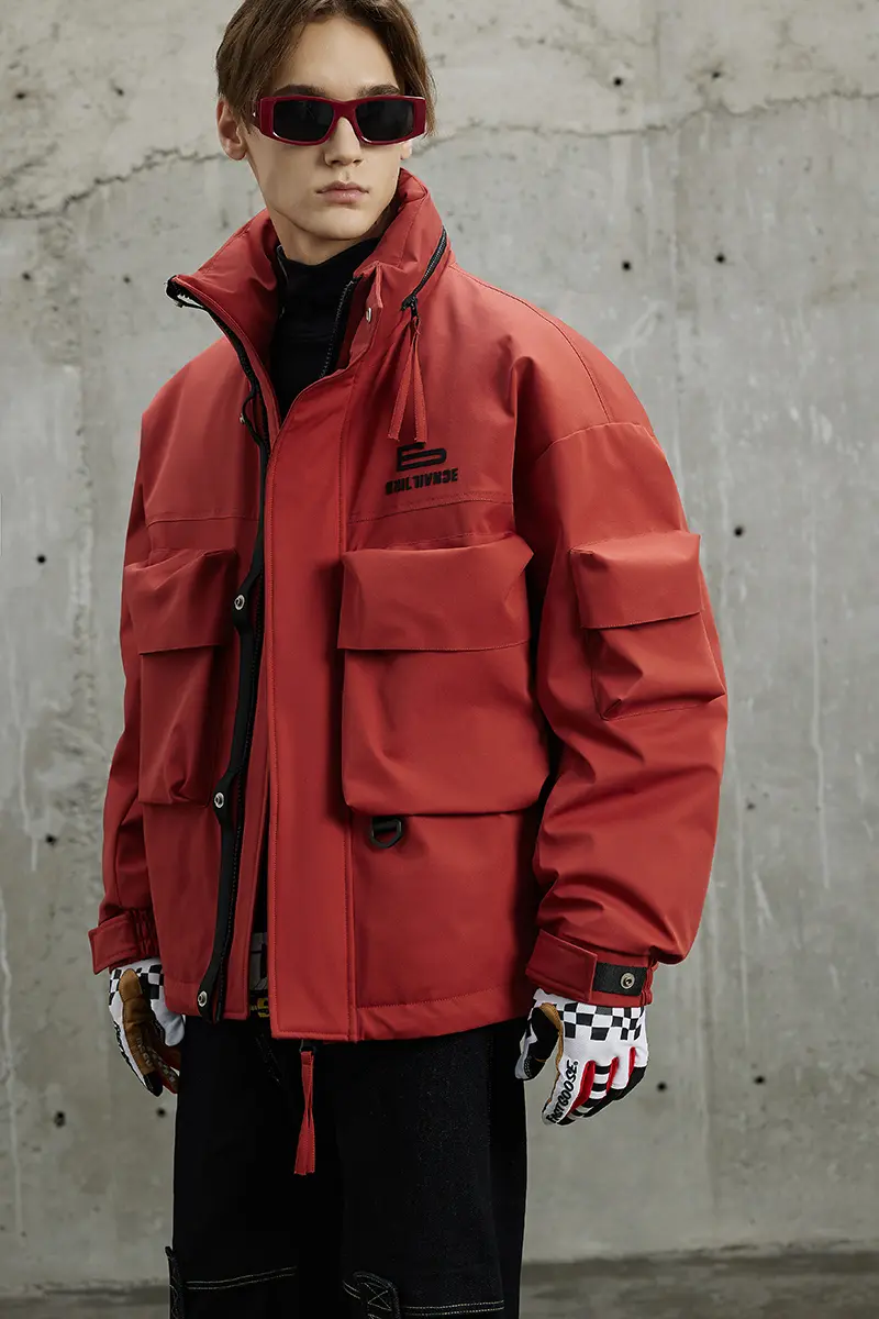 Men's Outdoor Down Jacket Detail 3