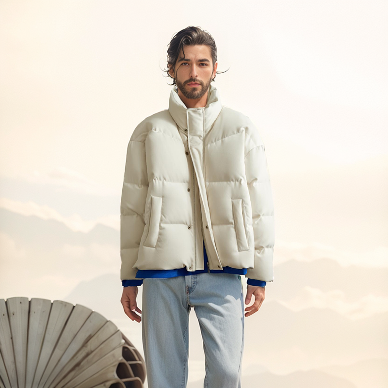 OEM ZD custom embroidery men’s down puffer jacket Supplier, Companies