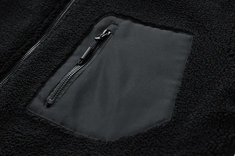 Men's Polar Fleece Jacket Detail 3
