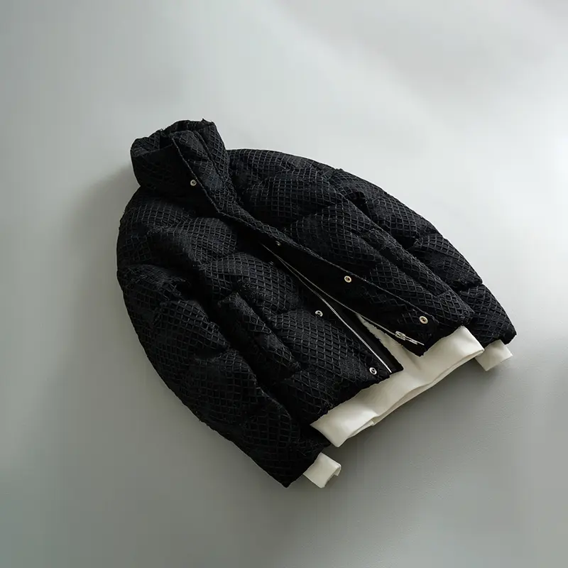 China ZD stand collar down puffer jacket mens Factory, Products