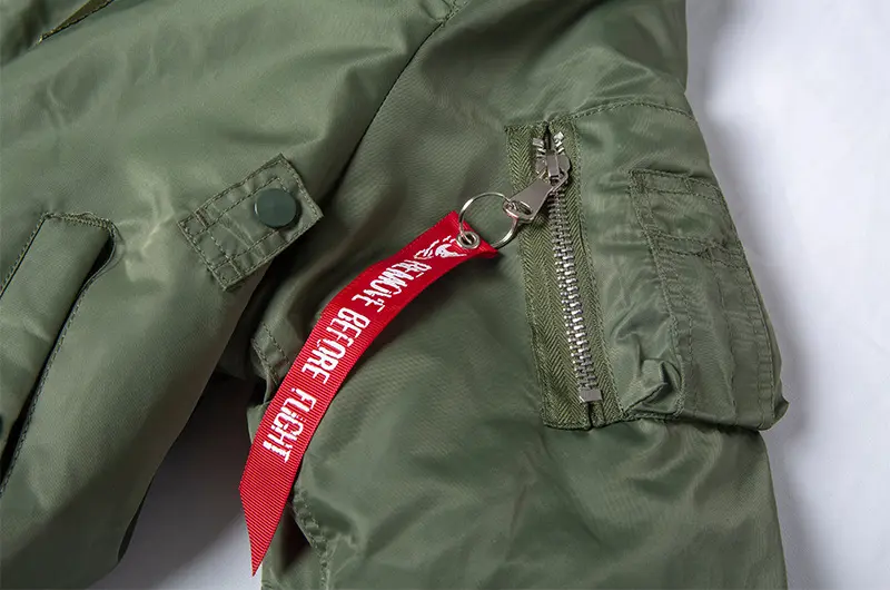 Unisex Flight Suit Jacket Details