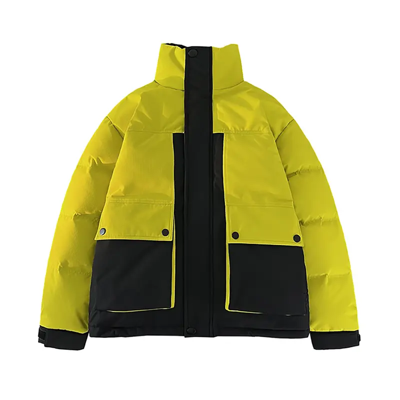ODM ZD block color down padding mens puffer jacket Manufacturer, Manufacturers