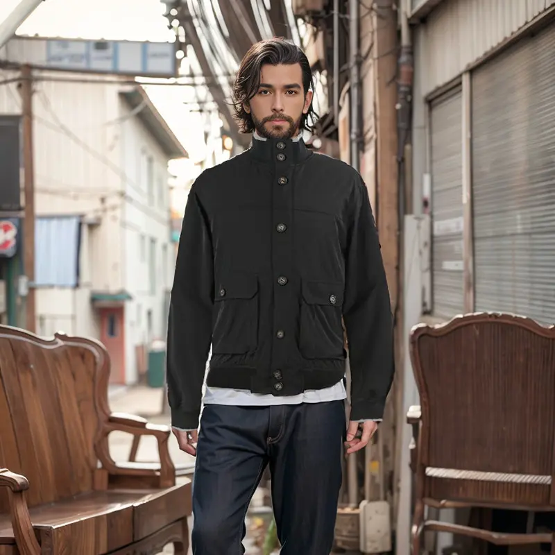 OEM ZD Golf Lightweight Windbreaker Bomber Jacket For Men Manufacturer, Products