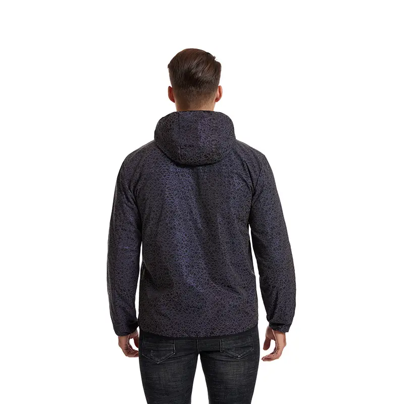 ODM ZD reflective mens black bomber jacket Factories, Factory