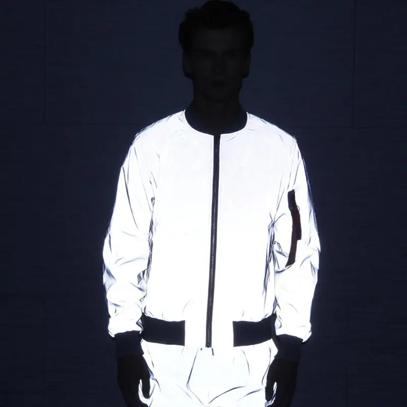 Wholesale ZD reflective mens bomber jacket Manufacturer, Factory