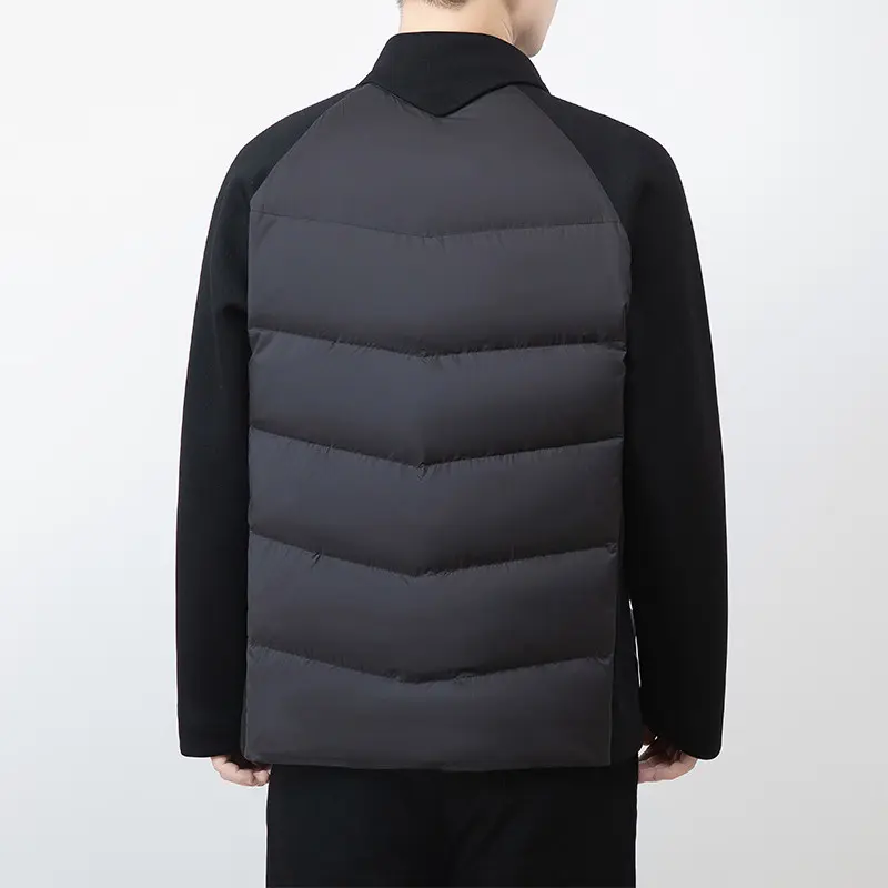 ODM ZD knit sleeves light down jacket Manufacturers, Factory
