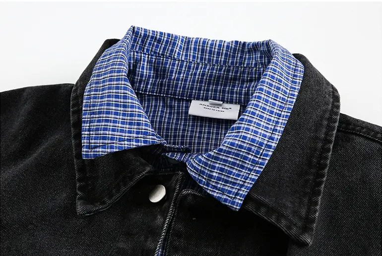Men's Denim Jacket Front View
