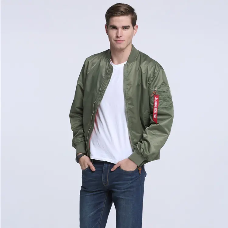 Custom ZD rib collar oversized flight jacket mens Manufacturers, Companies