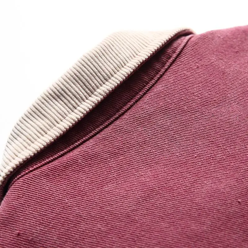Men's Bomber Jacket Detail 4