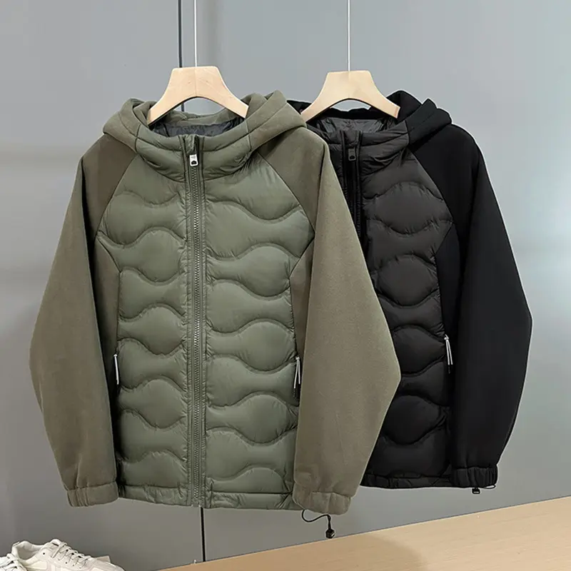 Men's down jacket detail 1