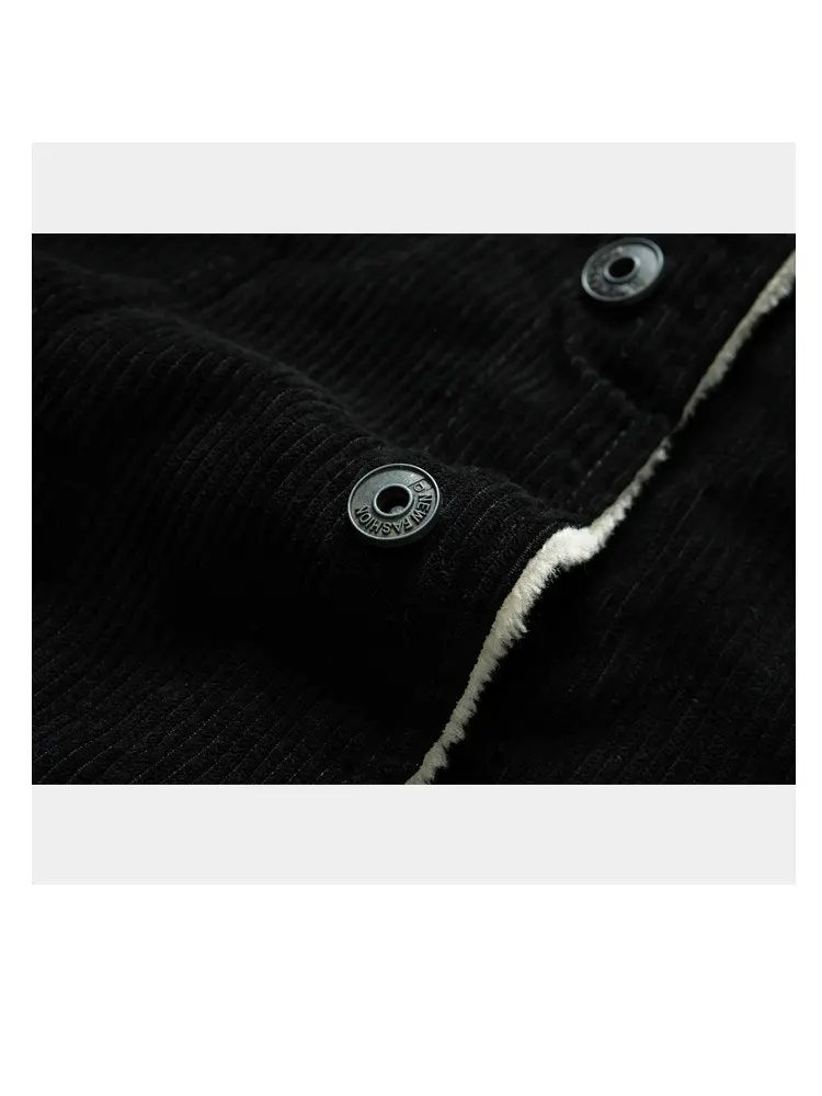 Men's Corduroy Jacket Detail 4