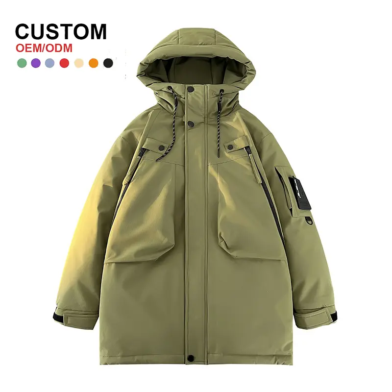 OEM ZD hooded long warm jackets for men Factory, Products